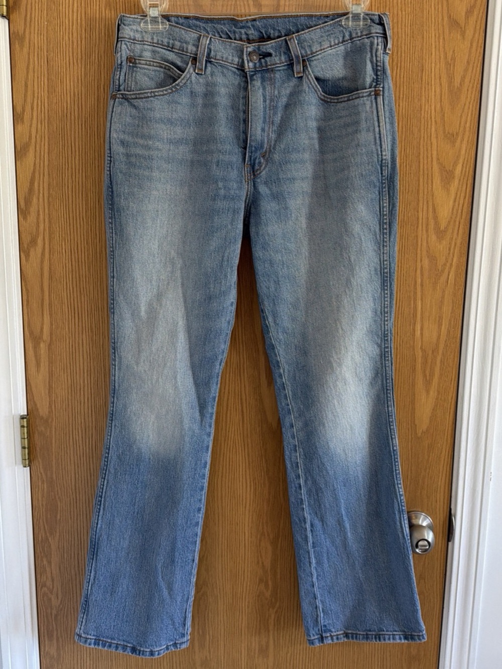 Levi’s 537 Men’s Jeans 33x32 Western Bootcut Medium Wash Denim Cowboy Rodeo